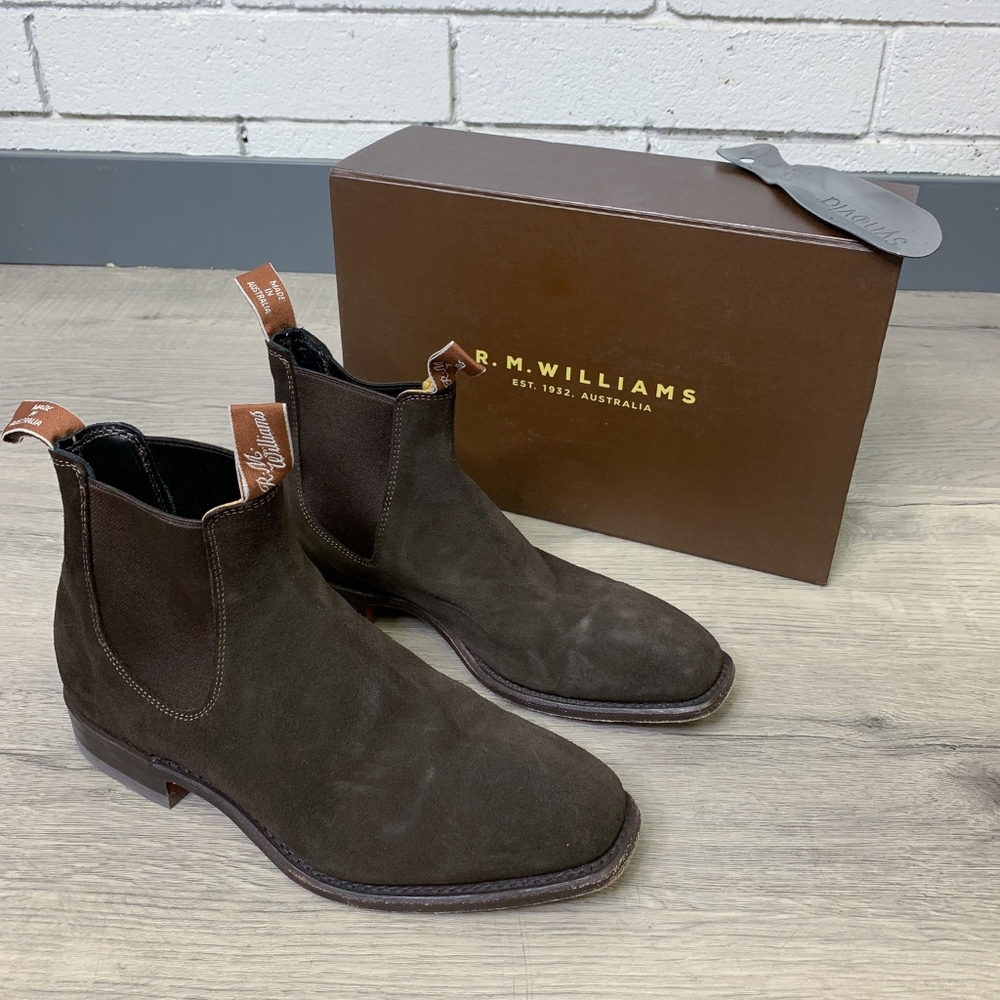 R.M.WILLIAMS Comfort Craftsman Suede Chelsea Boots